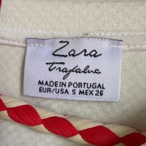 White Zara trafaluc shirt - Picture 5 of 5